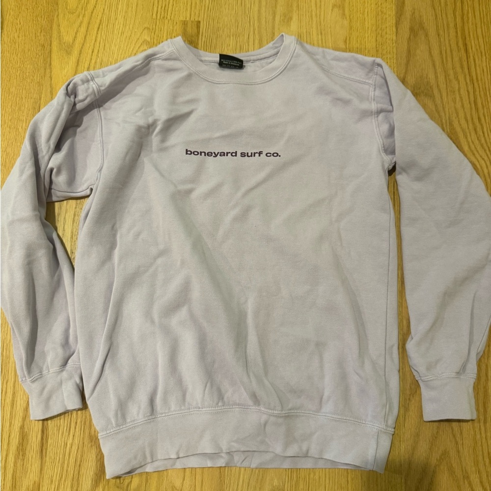 Boneyard Surf Co. Purple Crewneck Size S